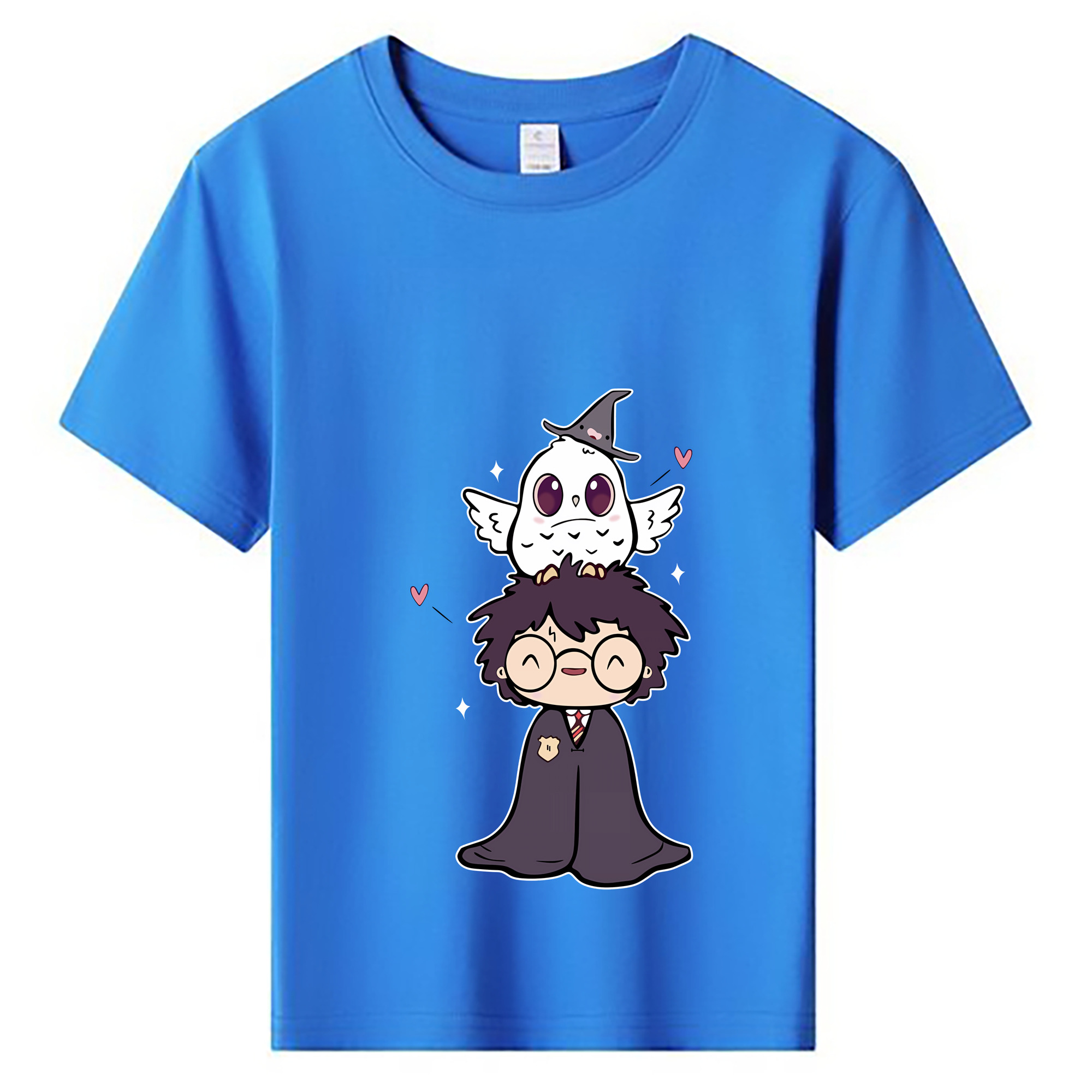 （画像用） Harry Potter ハリー・ポッターシリーズ 綿100％キッズTシャツ（フロントプリント）